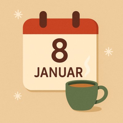 Historischer Kalender – 8. Januar